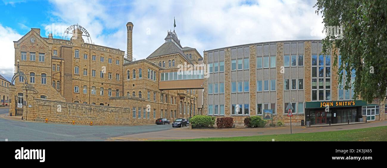 John Smiths, Tadcaster Brewery, High Street, Tadcaster, North Yorkshire, ENGLAND, GROSSBRITANNIEN, LS24 9SA Stockfoto
