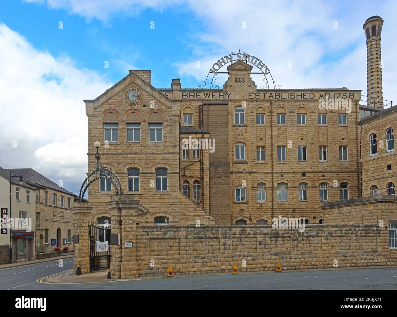 John Smiths, Tadcaster Brewery, High Street, Tadcaster, North Yorkshire, ENGLAND, GROSSBRITANNIEN, LS24 9SA Stockfoto