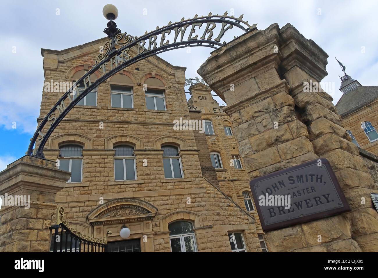 John Smiths, Tadcaster Brewery, High Street, Tadcaster, North Yorkshire, ENGLAND, GROSSBRITANNIEN, LS24 9SA Stockfoto