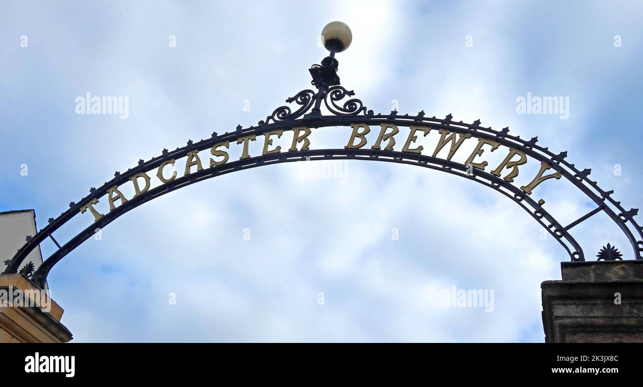 John Smiths, Tadcaster Brewery, High Street, Tadcaster, North Yorkshire, ENGLAND, GROSSBRITANNIEN, LS24 9SA Stockfoto