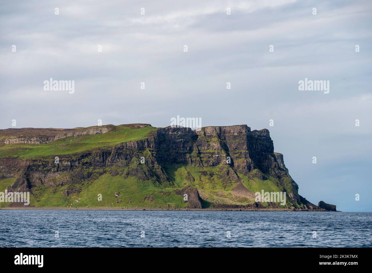 September 2022: Isle of Canna, Inner Hebrides, Schottland Compass Hill Stockfoto