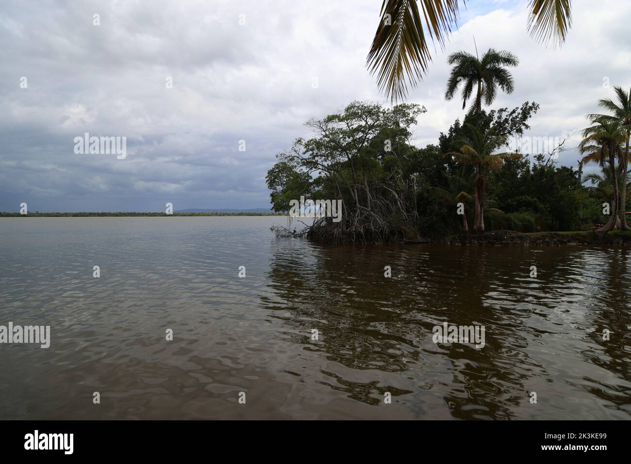 Die Lagune von Redonda in der Nähe der Stadt Moron, Kuba Stockfoto