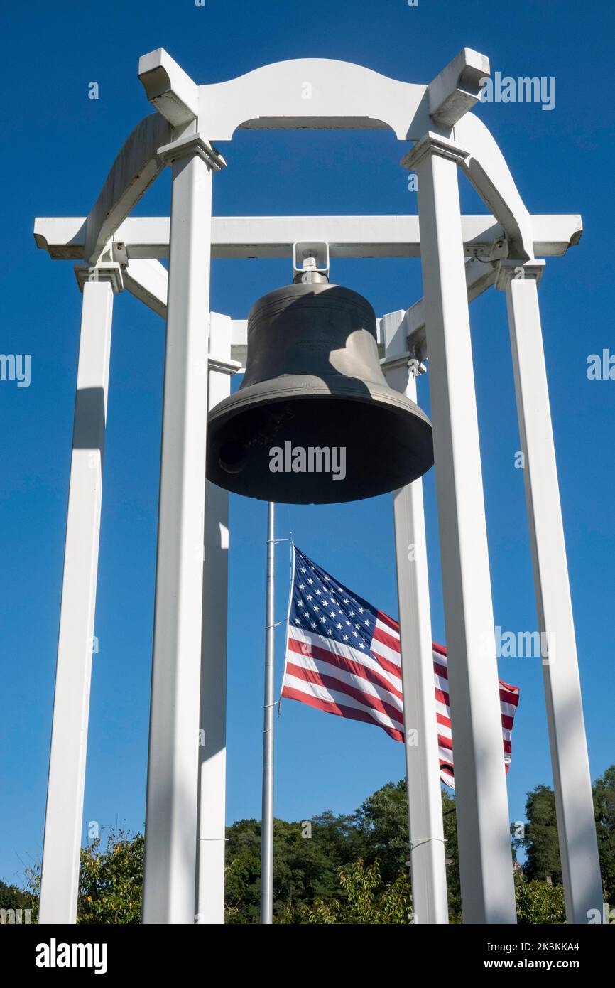 Feuerwehrmann's 9/11 Memorial in Peekskill, New York, USA 2022 Stockfoto