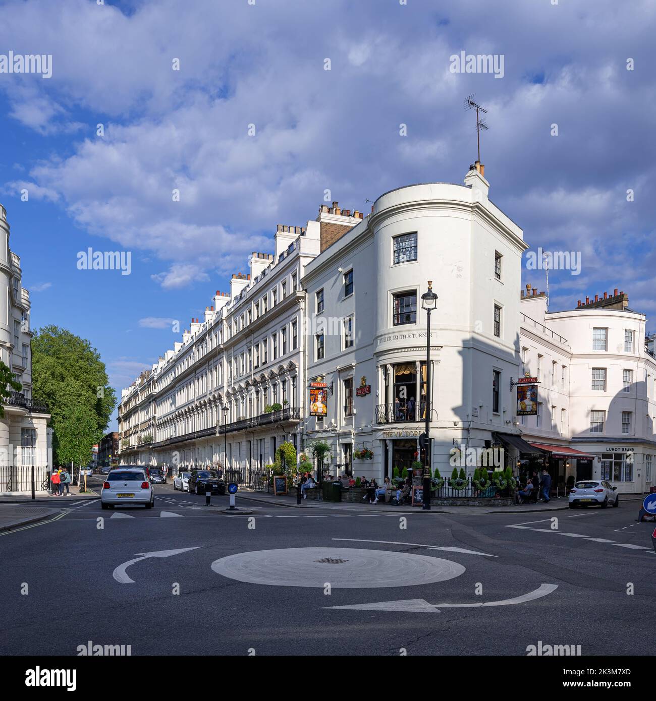 Fullers Pub - The Victoria, 10A Strathearn PL, Tyburnia, Paddington, London Stockfoto