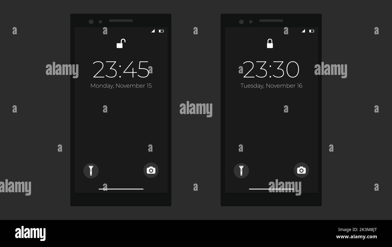 Realistisches Modell des Telefonbildschirms. Mockup-Monitor. Realistisches Handy-Modell. Mit Monitor können Sie Ihre Designs und Layouts anzeigen. Präsentation digitaler Geräte. Stock Vektor
