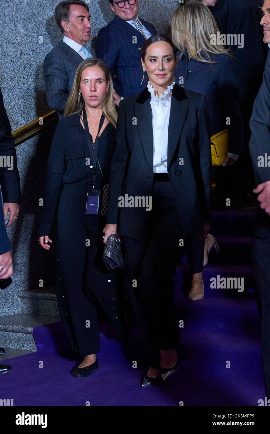 Madrid. Spanien. Tamara Falco nimmt am 27. September 20220927 2022 an