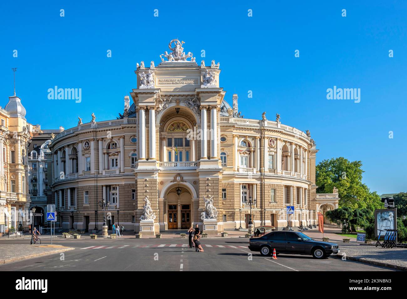 Odessa Theater der Oper und des Balletts in der Ukraine Stockfoto