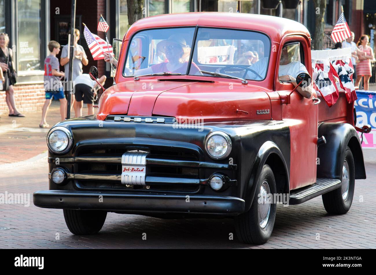 Die Parade vom 4.. Juli in Annapolis, Maryland, USA Stockfoto