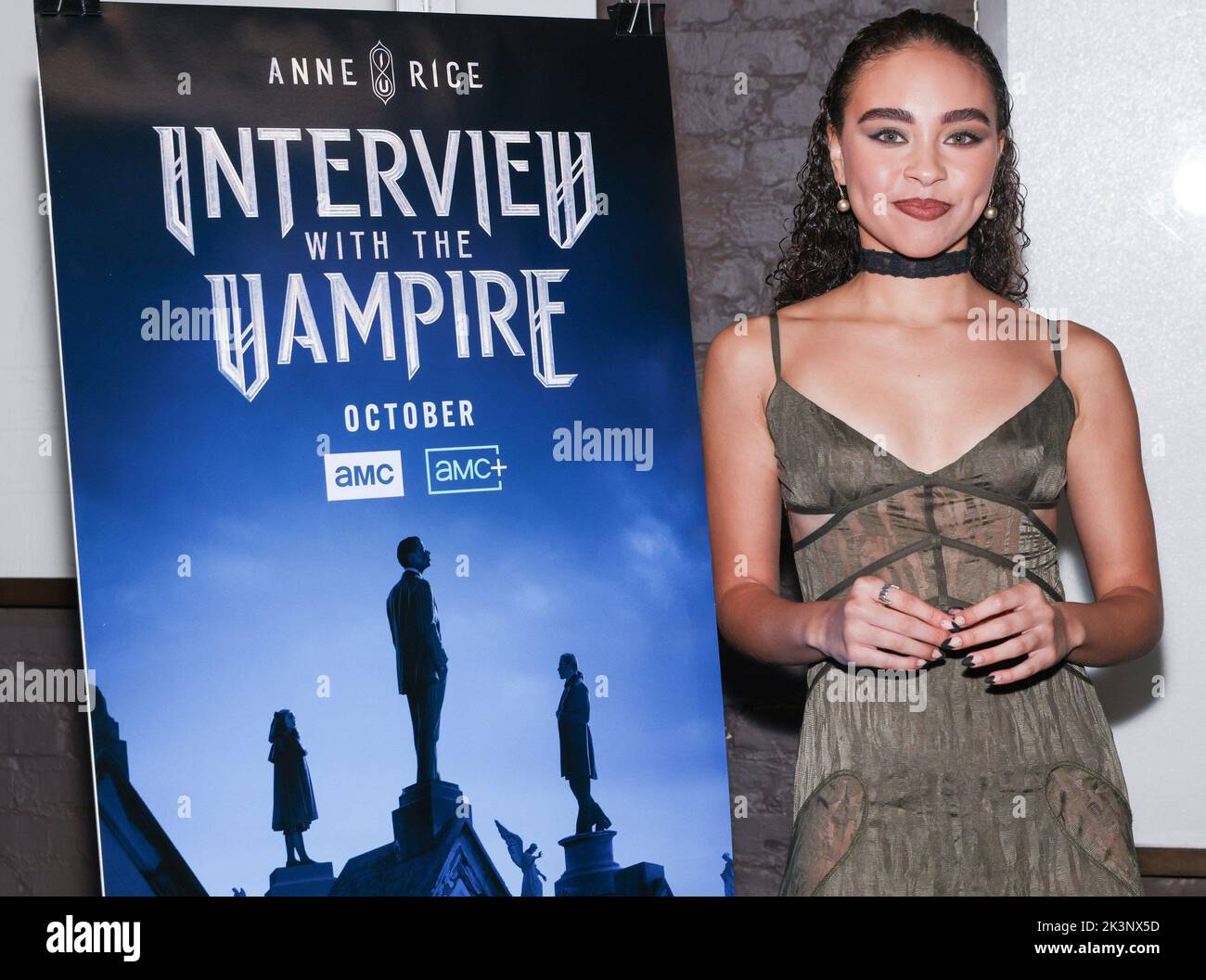 New York, NY, USA. 27. September 2022. Bailey Bass bei der Ankunft für AMC ANNE REIS'S INTERVIEW MIT DER VAMPIRE Series Premiere, IFC Center, New York, NY 27. September 2022. Kredit: CJ Rivera/Everett Collection/Alamy Live Nachrichten Stockfoto