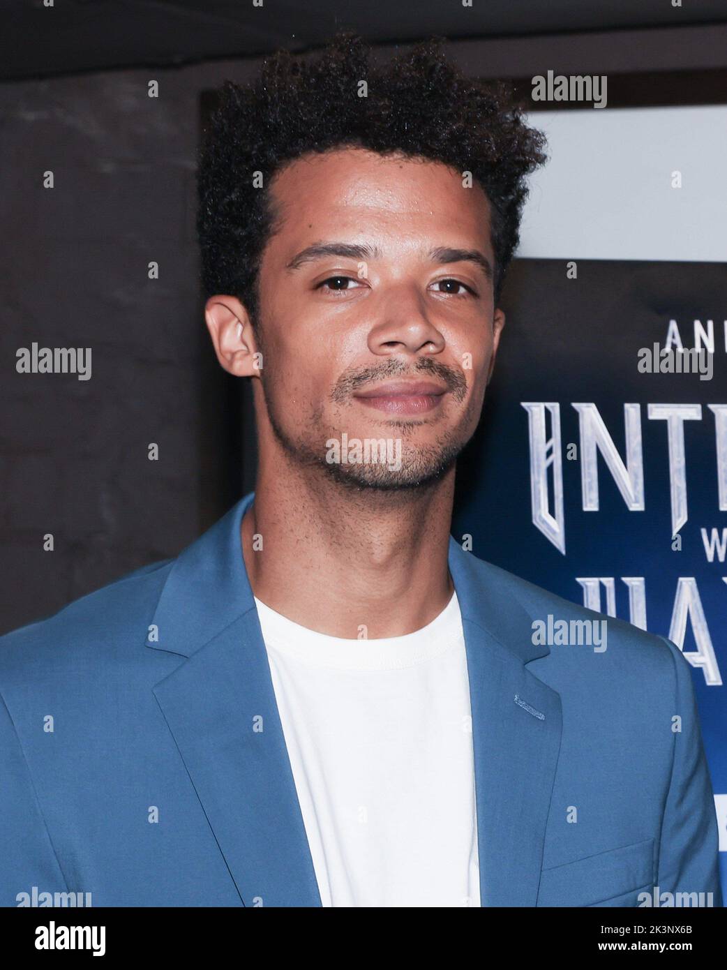 New York, NY, USA. 27. September 2022. Jacob Anderson bei der Ankunft für AMC ANNE REIS'S INTERVIEW MIT DER VAMPIRE Series Premiere, IFC Center, New York, NY 27. September 2022. Kredit: CJ Rivera/Everett Collection/Alamy Live Nachrichten Stockfoto