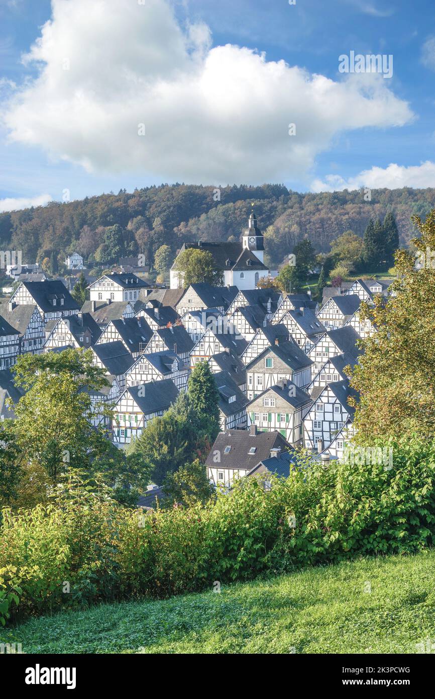 Freudenberg, Siegerland, Nordrhein-Westfalen, Deutschland Stockfoto