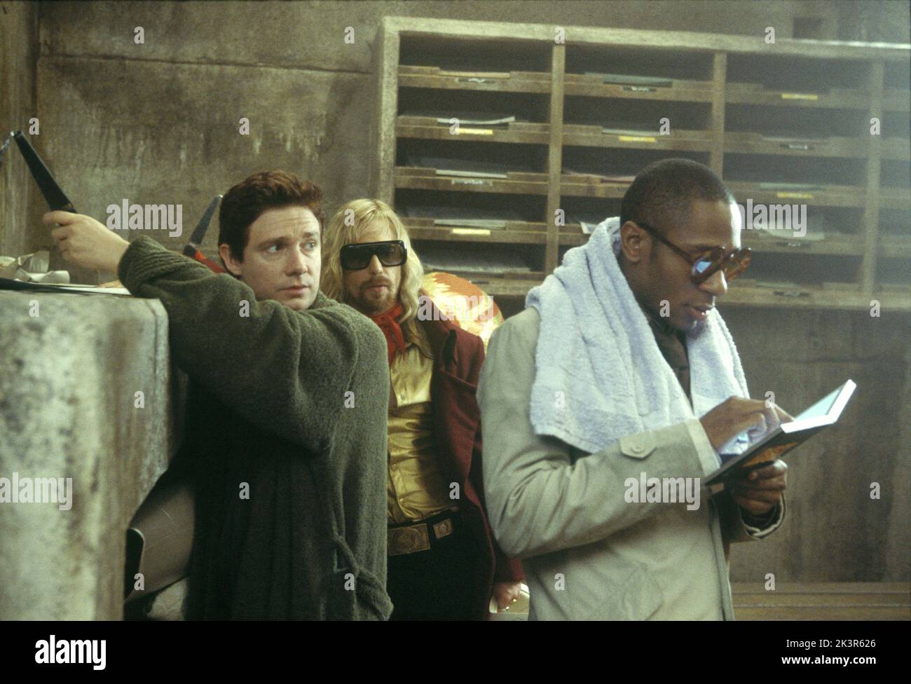 Martin Freeman, Sam Rockwell & Mos Def Film The Hitchhiker'S Guide to