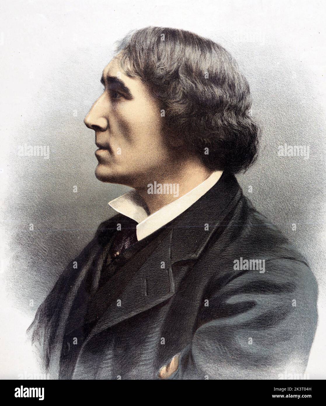 HENRY IRVING (183801905) englischer Schauspieler und Bühnenmanager Stockfoto
