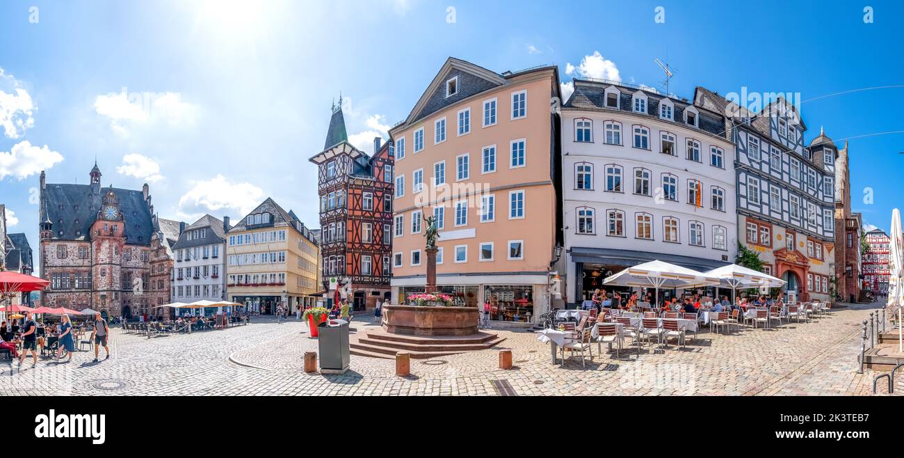 Marburg an der Lahn, Hessen, Deutschland Stockfoto