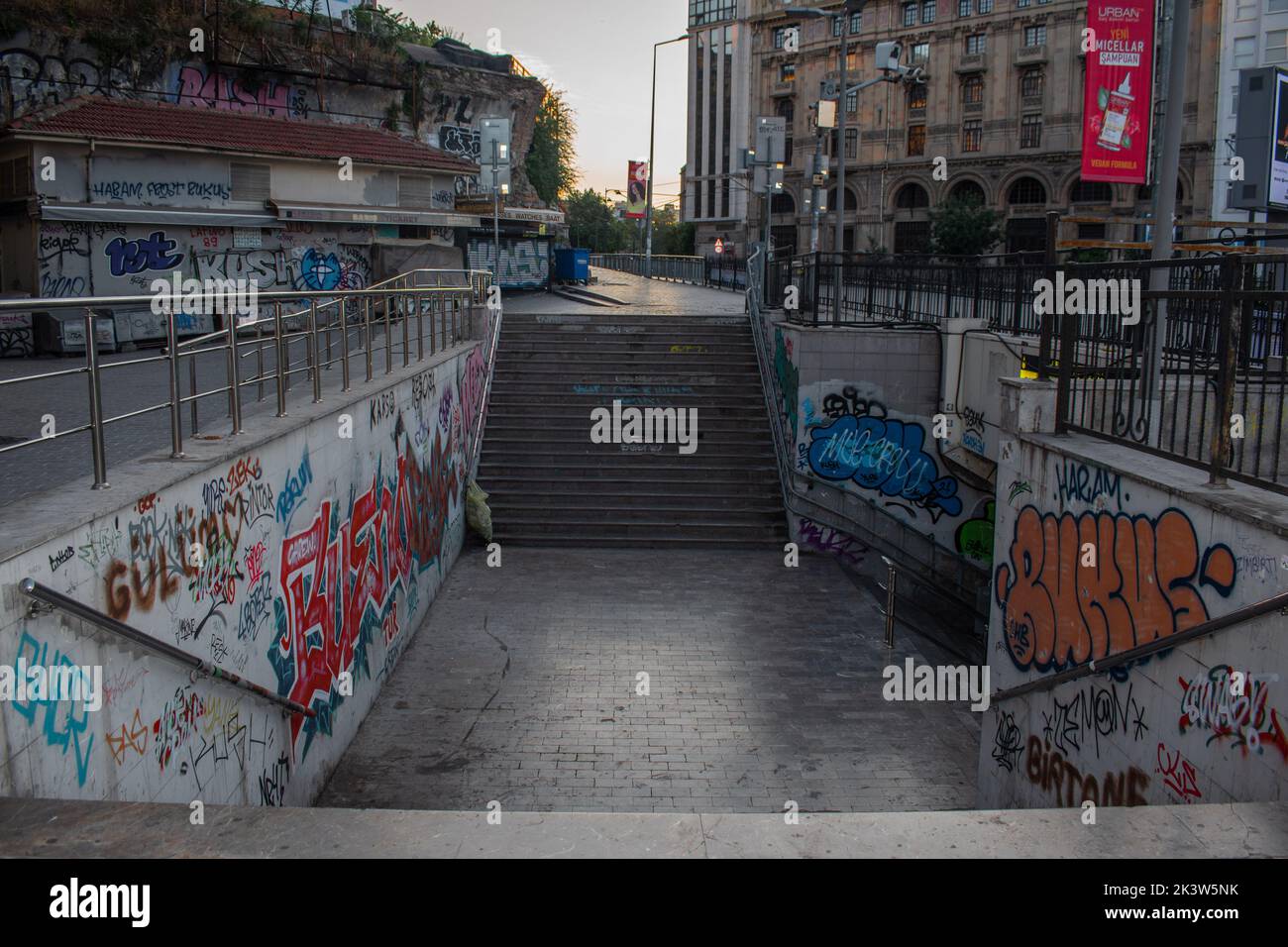 Postkarten aus dem schönen und exotischen Istanbul, Tiurkey (Türkiye) Stockfoto