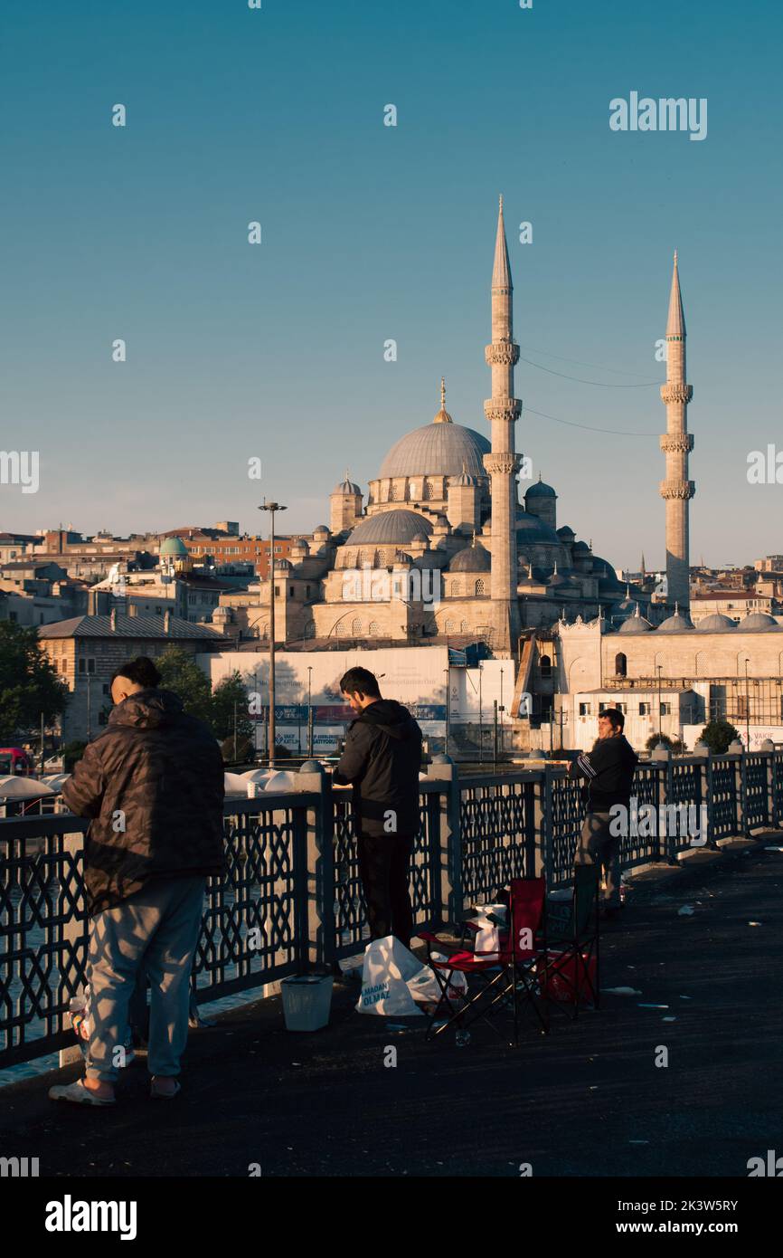 Postkarten aus dem schönen und exotischen Istanbul, Tiurkey (Türkiye) Stockfoto
