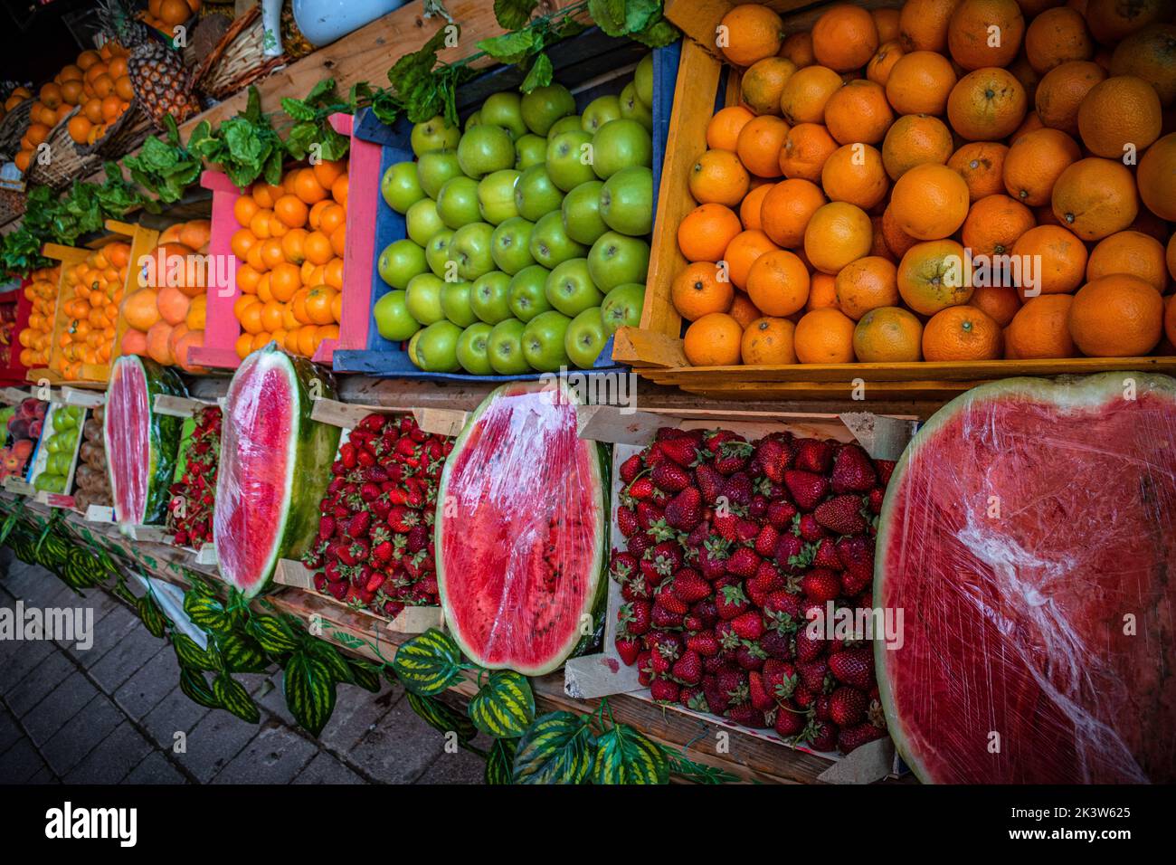 Postkarten aus dem schönen und exotischen Istanbul, Tiurkey (Türkiye) Stockfoto
