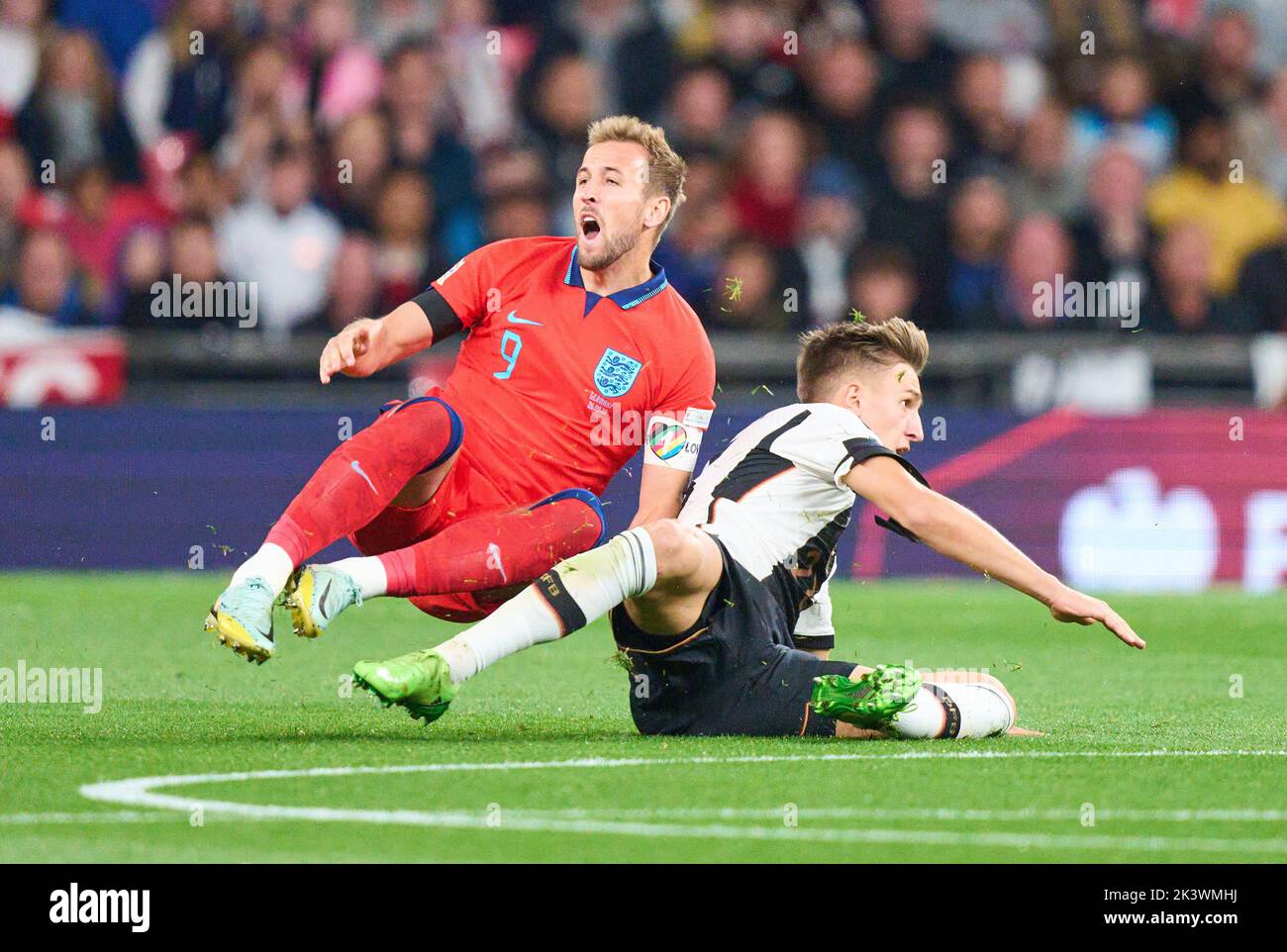 Beim Spiel der UEFA Nations League 2022 IN DER Saison 2022/2023 am 26. September 2022 in London, Großbritannien, England - DEUTSCHLAND. © Peter Schatz / Alamy Live News Stockfoto