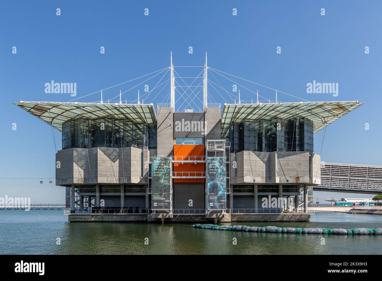 Ozeanarium im Park der Nationen in Lissabon (Parque das Nações) Stockfoto