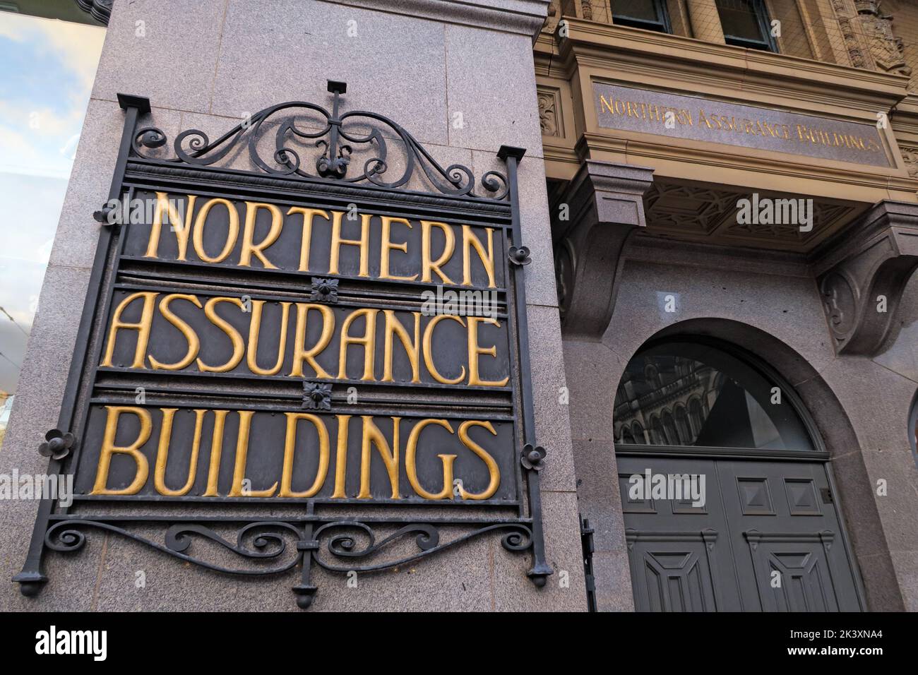 Northern Assurance Buildings 1902, Manchester - Northern Assurance Buildings, 9-21 Princess Street, Manchester, England, Vereinigtes Königreich, M2 4DN Stockfoto