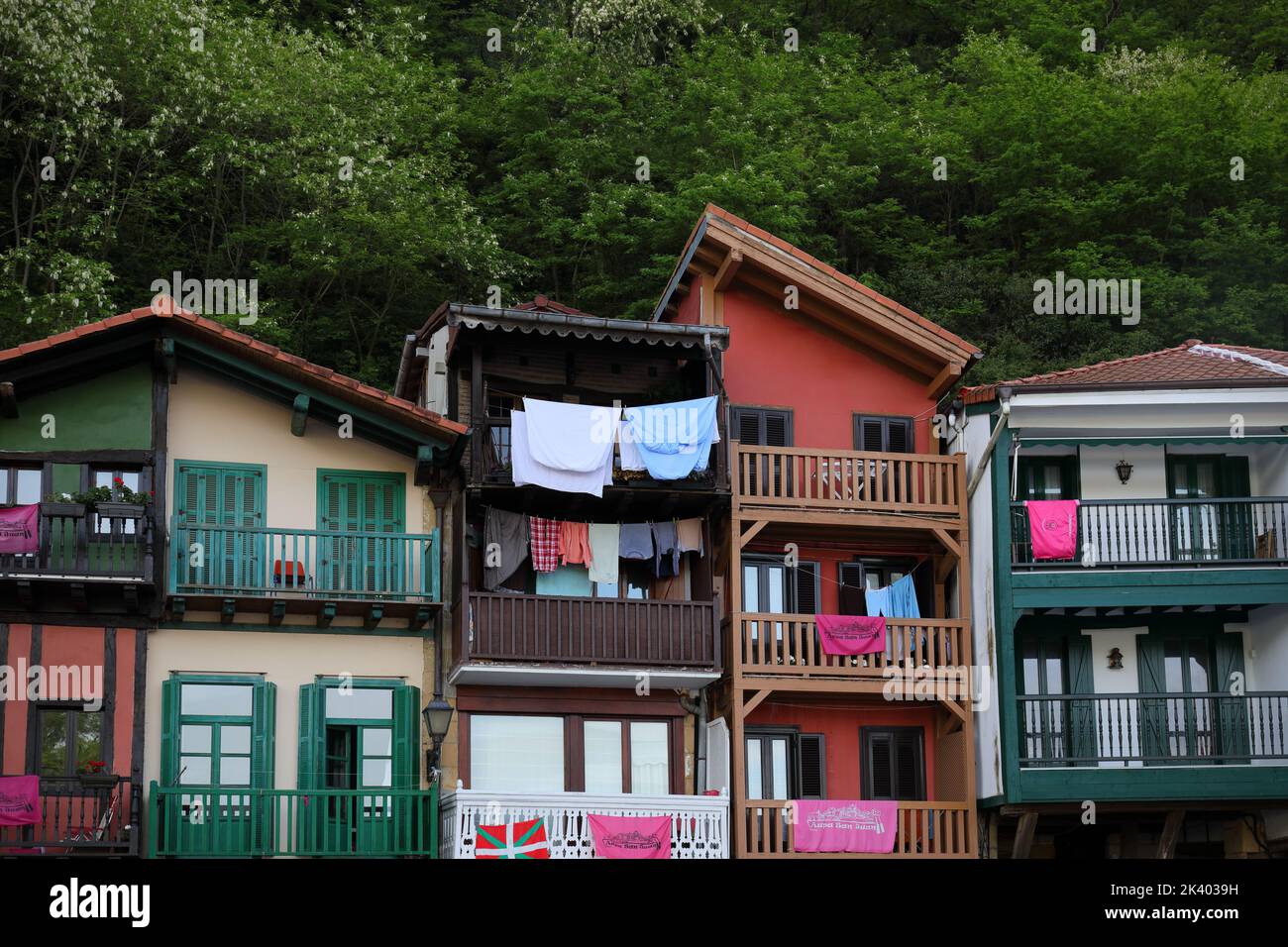 Alle Casas de Pescadores Stockfoto