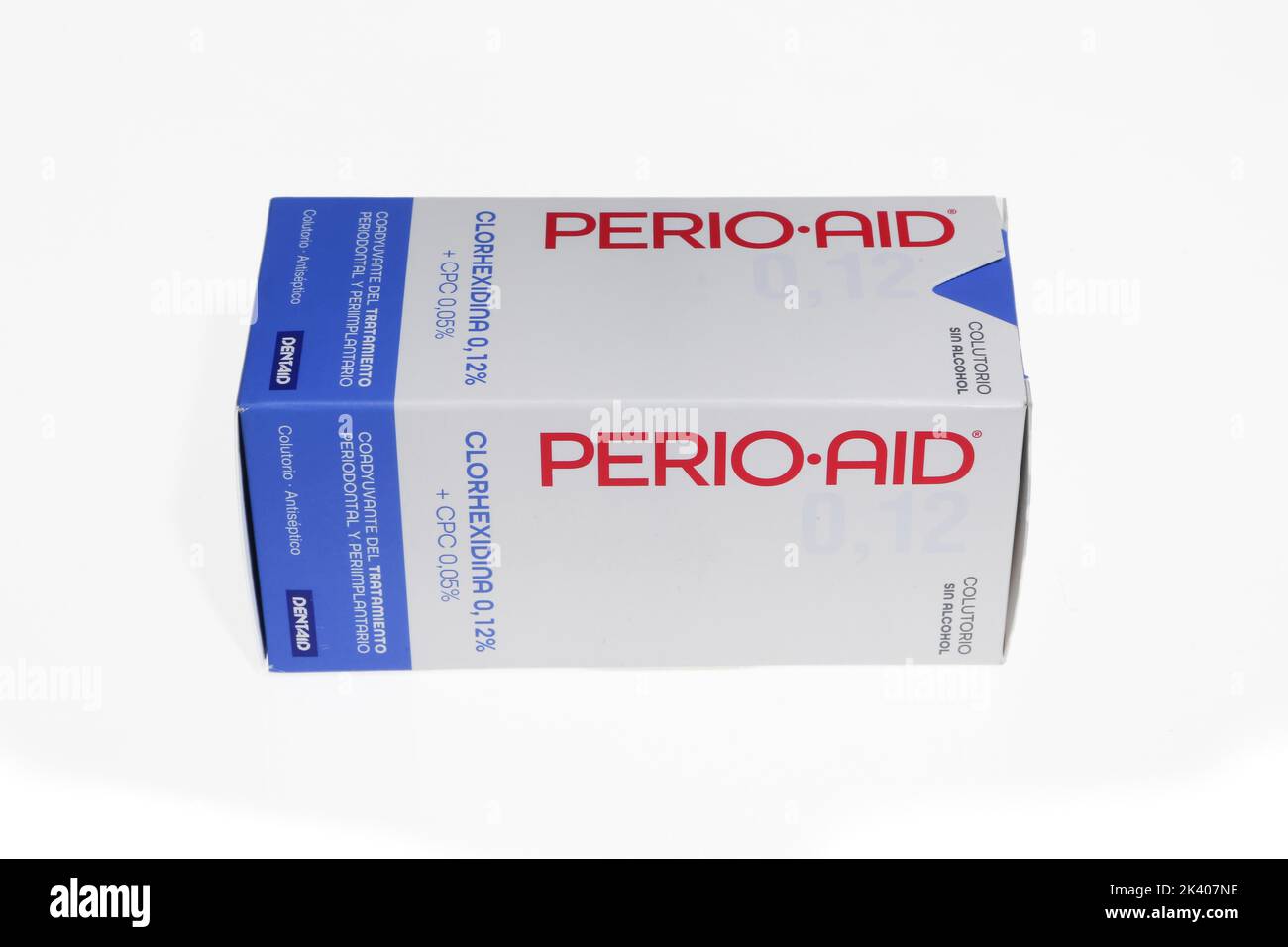 PERIO AID TRATAMIENTO COLUTORIO S/ALCOHOL Stockfoto