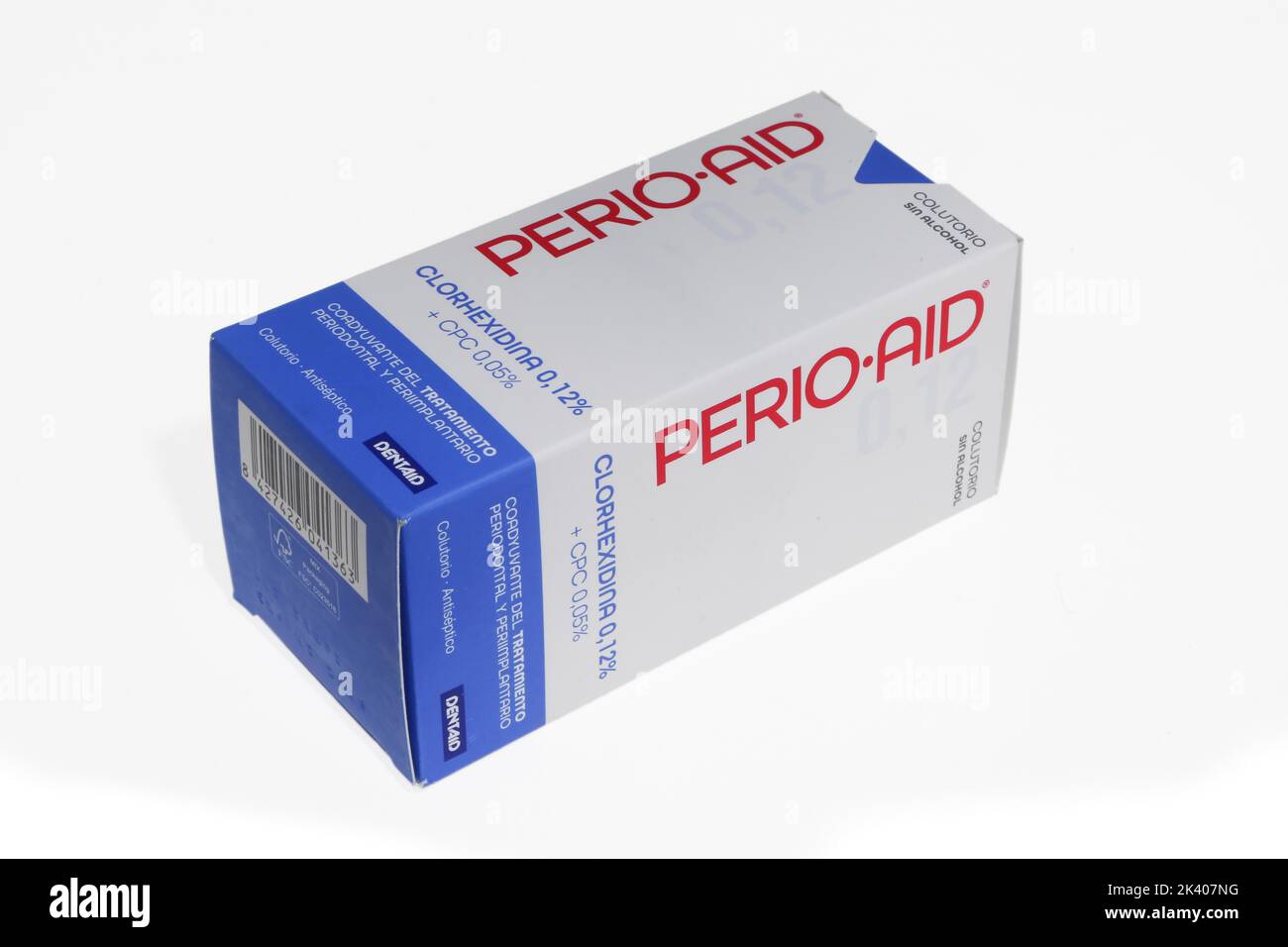 PERIO AID TRATAMIENTO COLUTORIO S/ALCOHOL Stockfoto