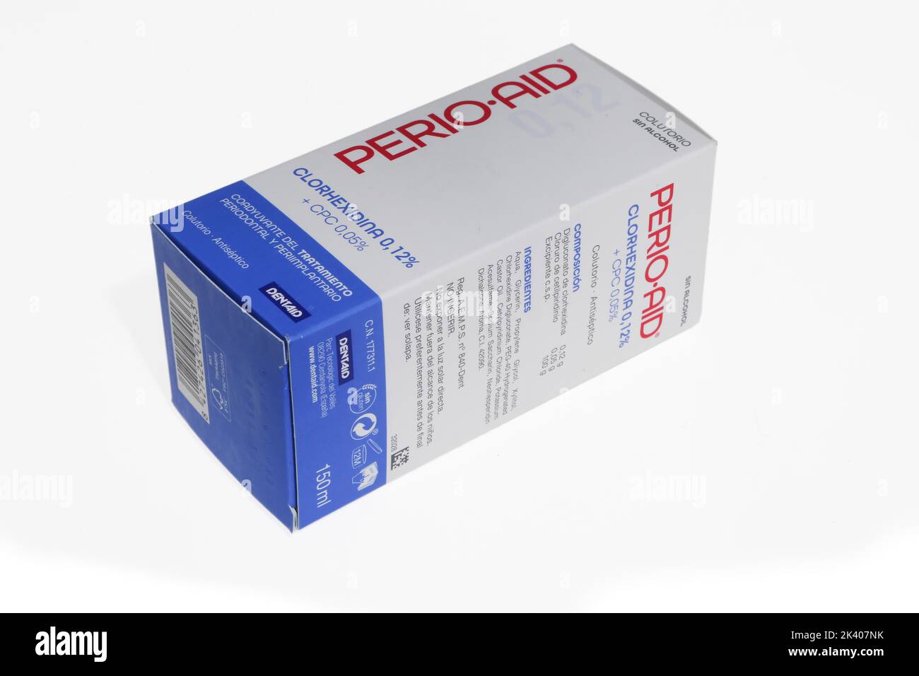 PERIO AID MANTENIMIENTO COLUTORIO 150 ML Stockfoto