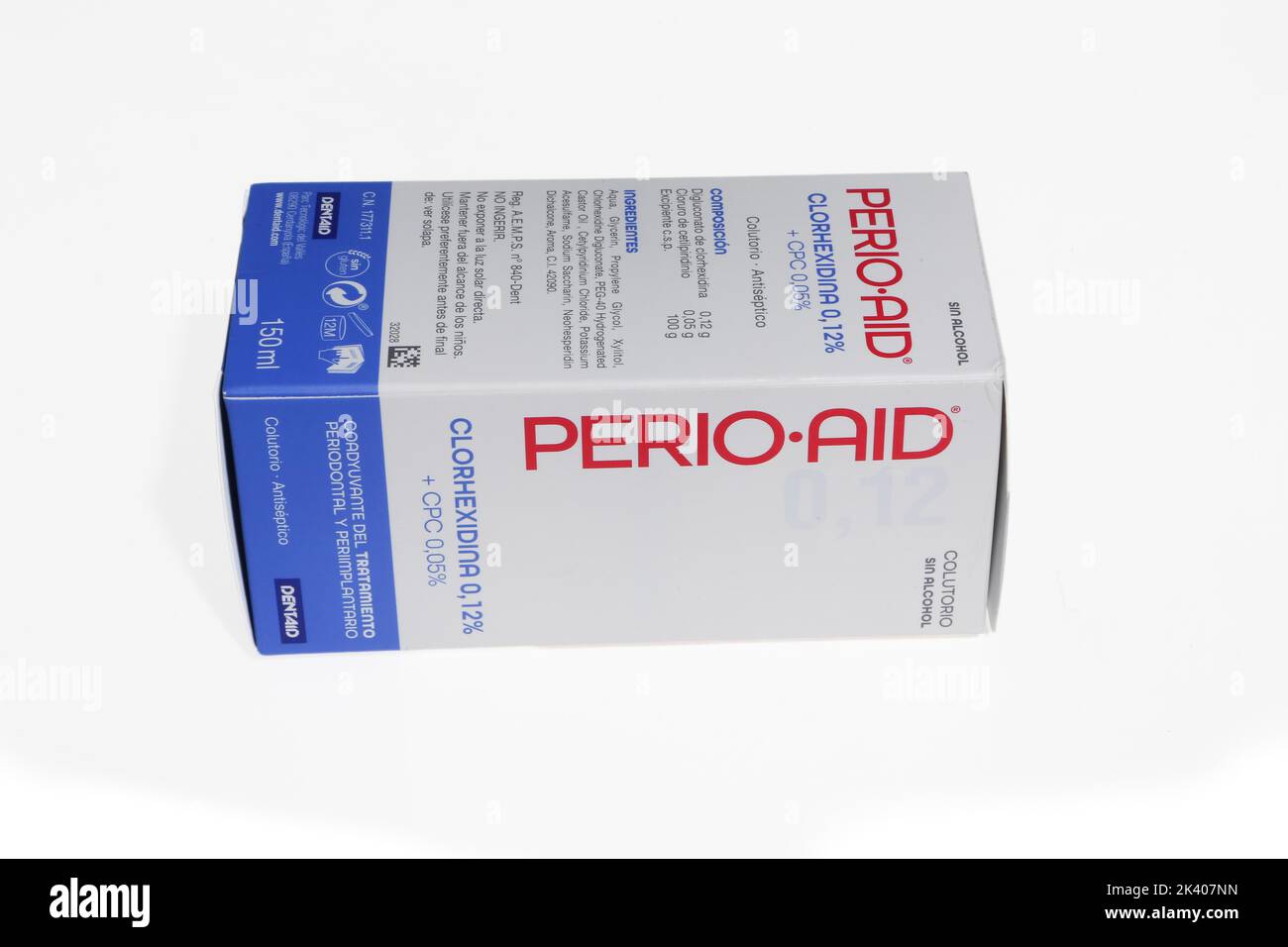 PERIO AID MANTENIMIENTO COLUTORIO 150 ML Stockfoto