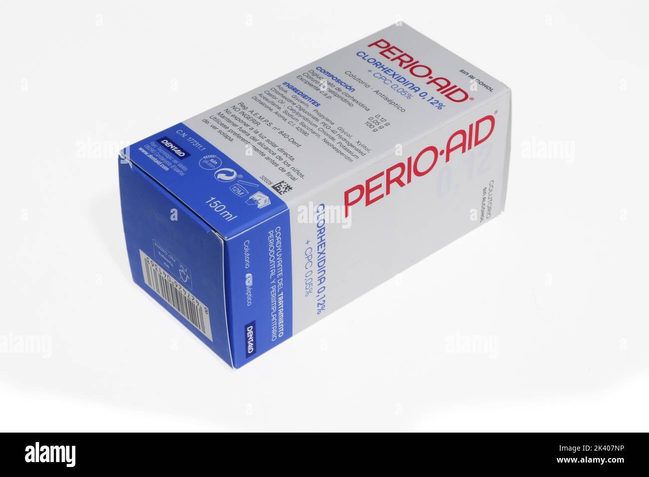 PERIO AID TRATAMIENTO COLUTORIO S/ALCOHOL Stockfoto