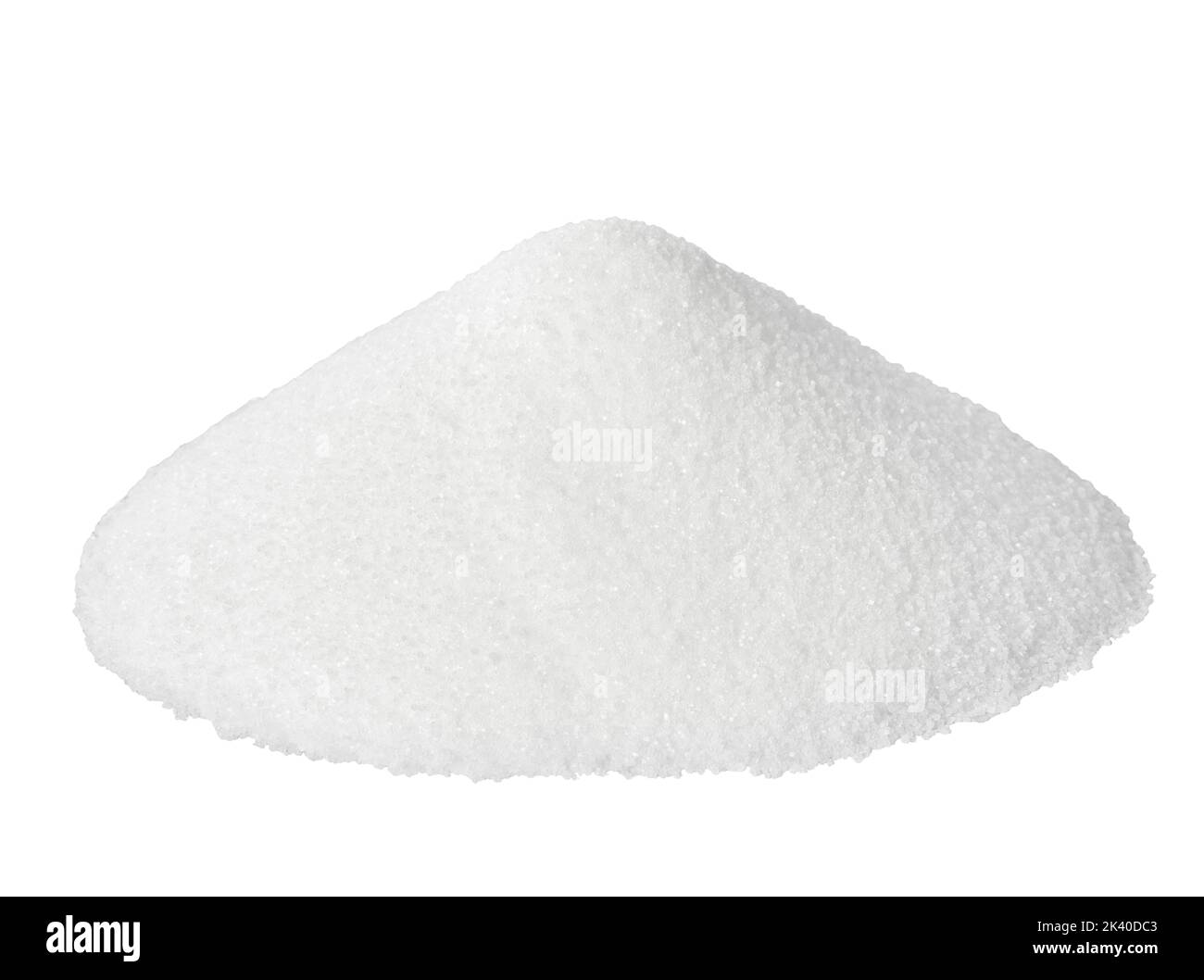 Salz Lebensmittelzutat Kristall Gewürz mineralischen weißen Gewürz Kochen Natrium Nahaufnahme natürlichen Haufen Stockfoto