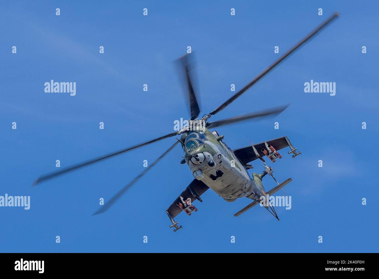 MIL Mi-24V Hind E Stockfoto