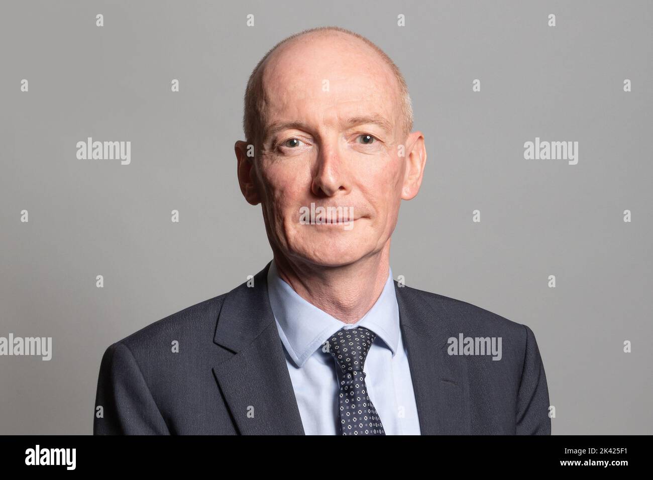 Offizielles Porträt von RT Hon Pat McFadden MP - Schatten-Chefsekretär im Finanzministerium Stockfoto