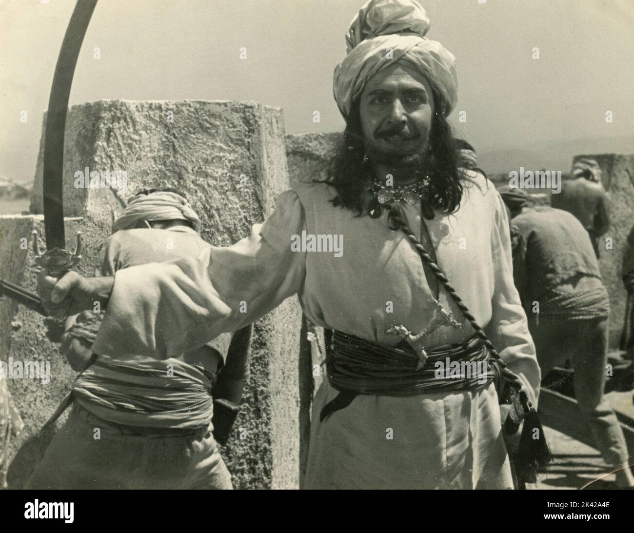 Der italienische Schauspieler Luigi Pavese im Film Pirates of Malaya, 1941 Stockfoto