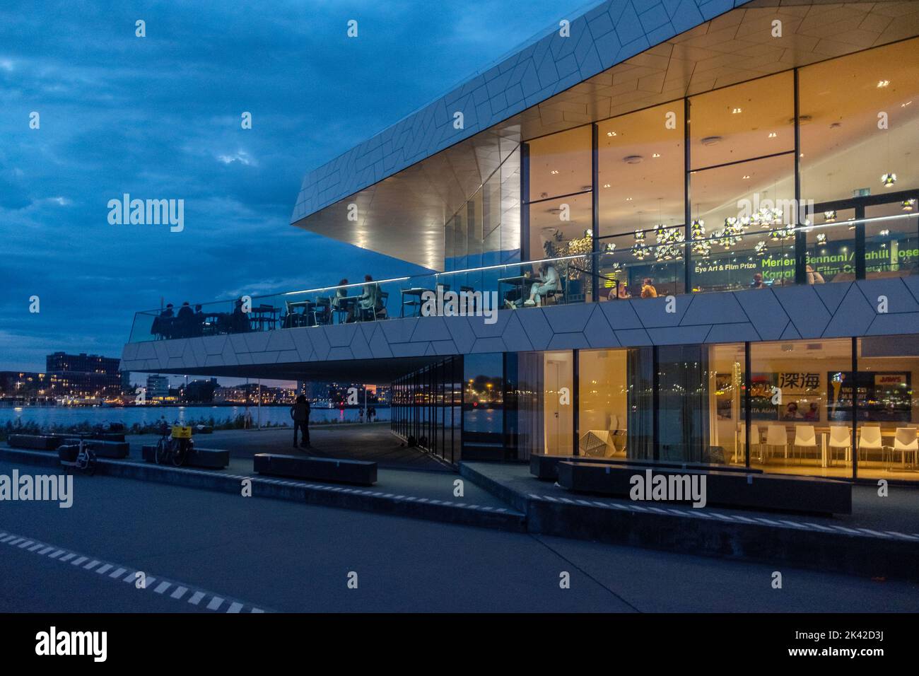 Eye Filmmuseum, Amsterdam, Niederlande Stockfoto