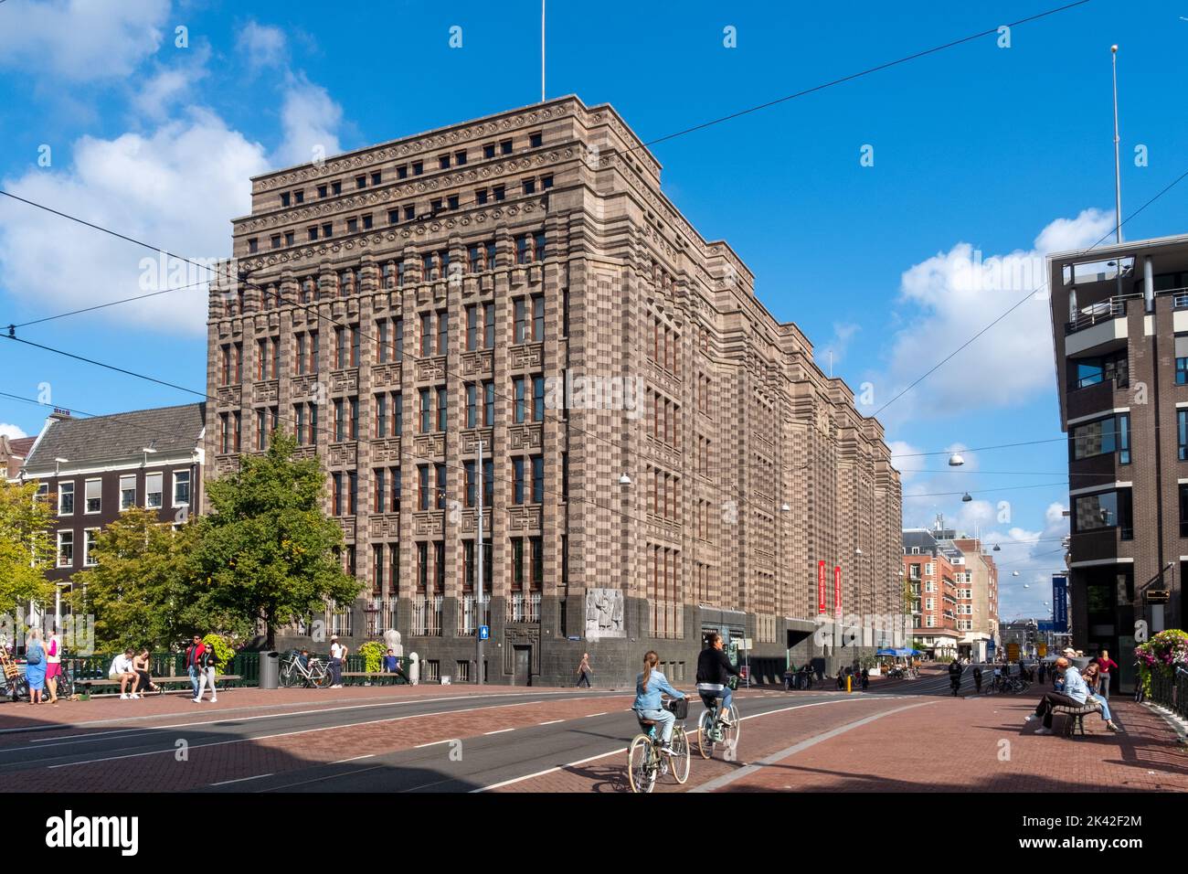 Amsterdam City Archives, De Bazel Building, Niederlande Stockfoto