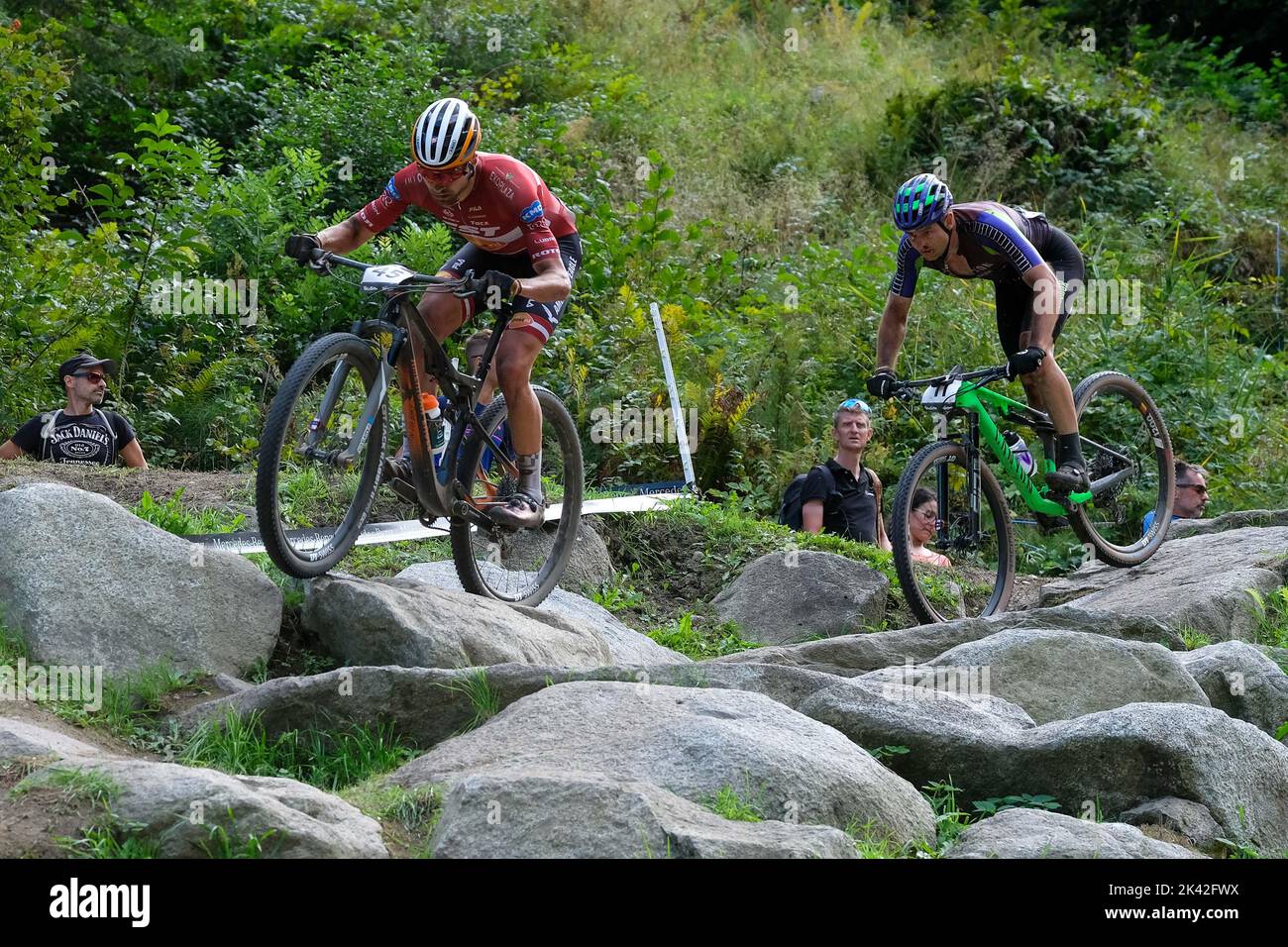 UCI Mountain Bike World Cup Val di Sole 2022 das große Finale