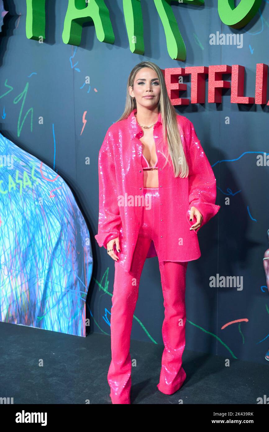 29. September 2022, Madrid, Madrid, Spanien: Rosanna Zanetti nimmt am 29. September 2022 in Madrid, Spanien, an der „Rainbow“-Premie im Bahnhof Principe Pio Teil (Bildnachweis: © Jack Abuin/ZUMA Press Wire) Stockfoto