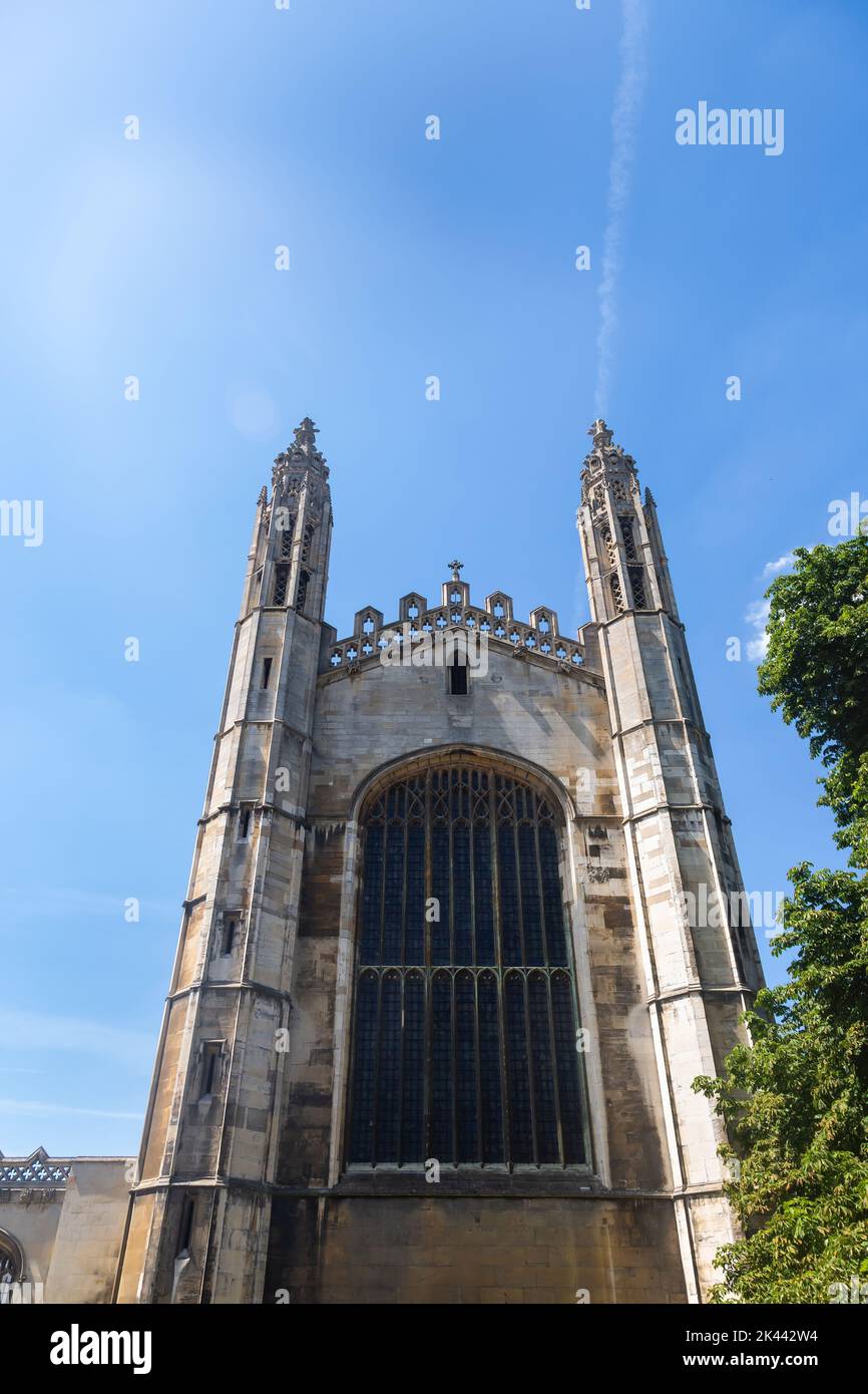 Kings College Chapel, Cambridge, Großbritannien. 22/6/22 Stockfoto