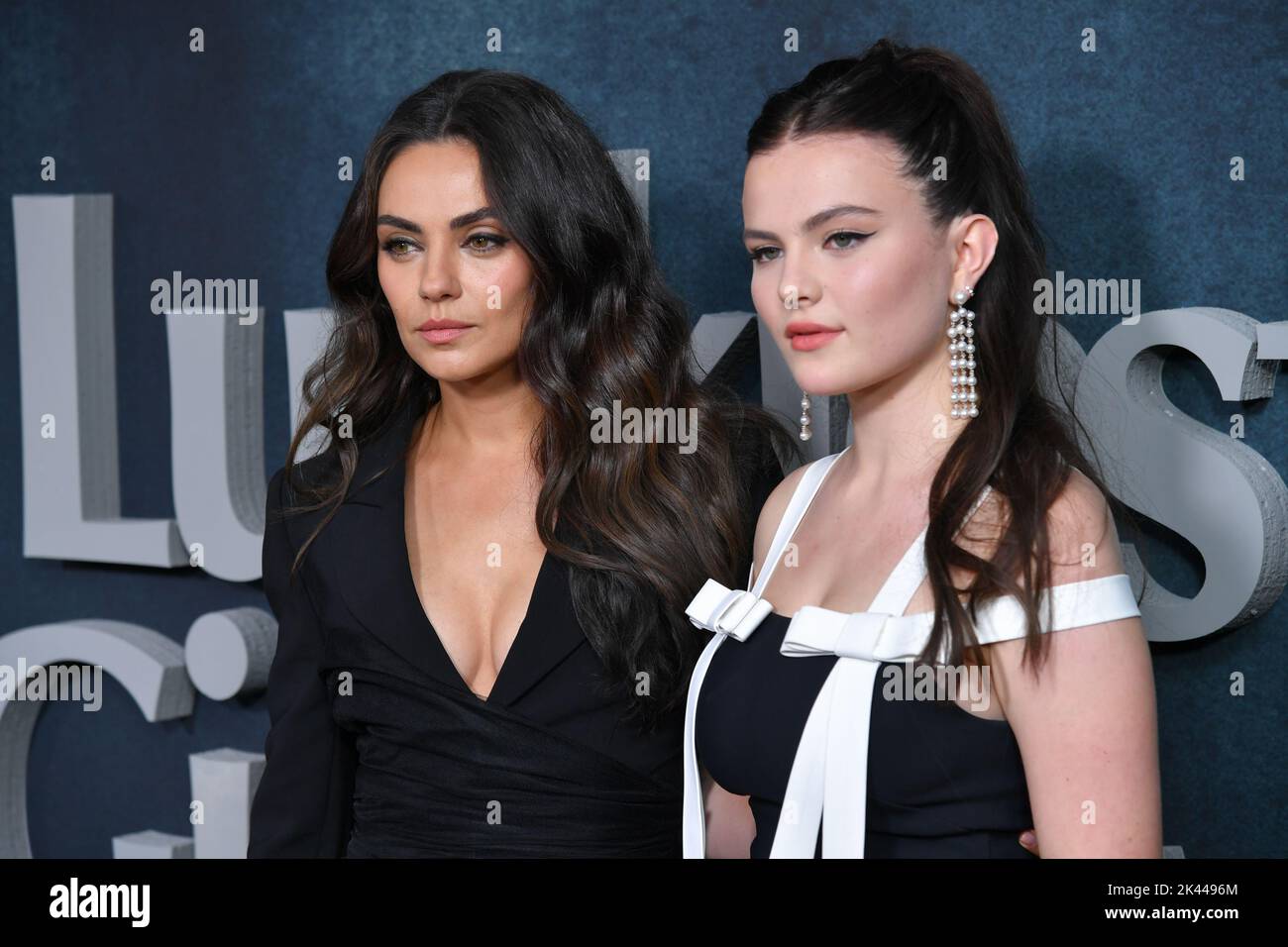 Mila Kunis und Chiara Aurelia besuchen am 29. September 2022 in New
