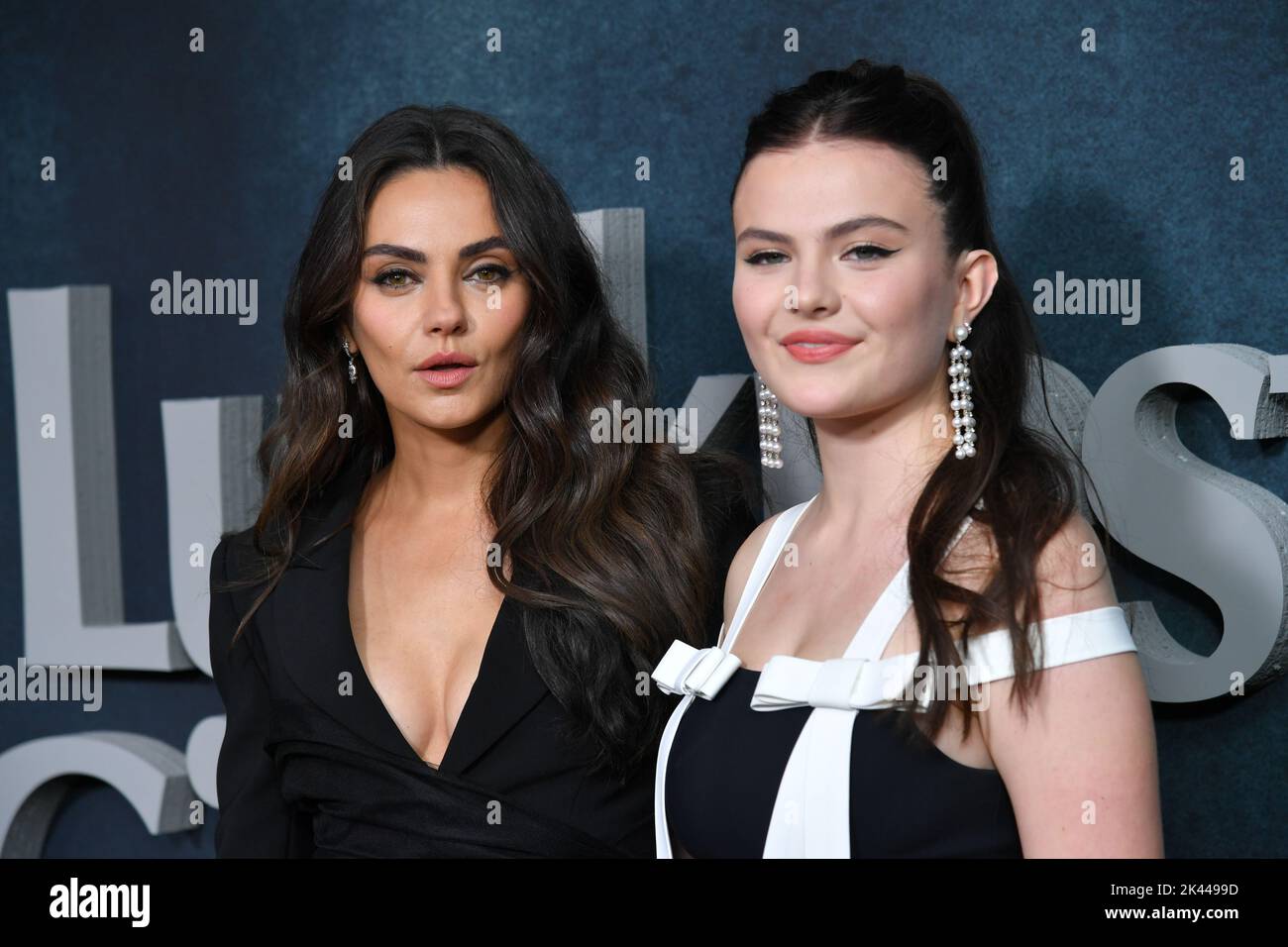 Mila Kunis und Chiara Aurelia besuchen am 29. September 2022 in New