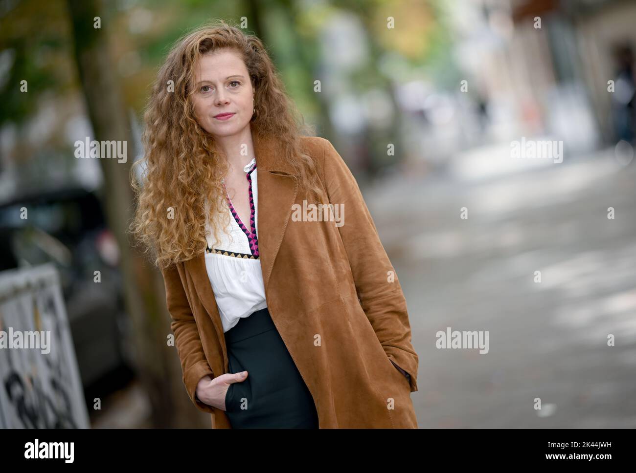 Berlin, Deutschland. 28. September 2022. Schauspielerin Anja Antonowicz ...