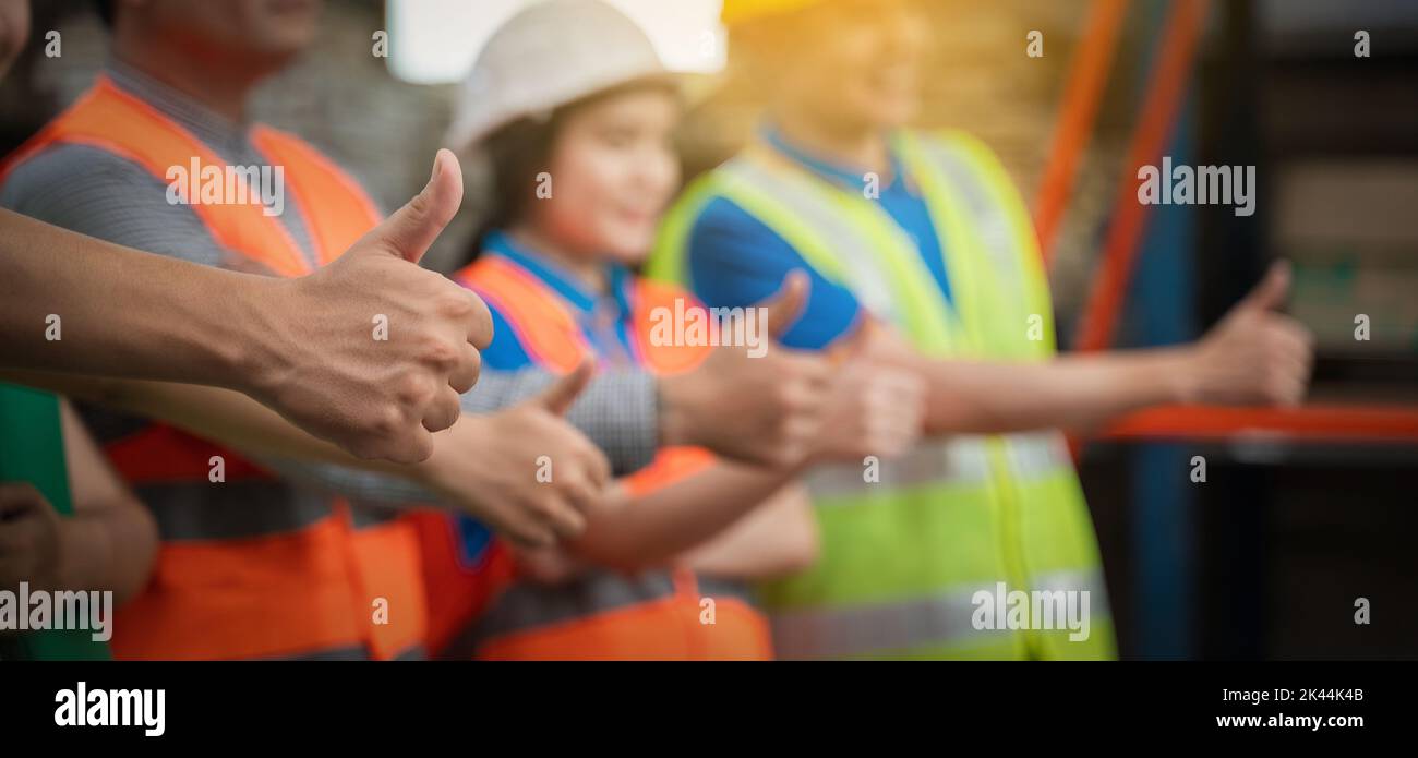 Teamwork Ingenieur professionelle Logistik und Transport Geschäft der Transport-Industrie arbeiten erfolgreiche gute Arbeit Service Männer bei der Arbeit Stockfoto