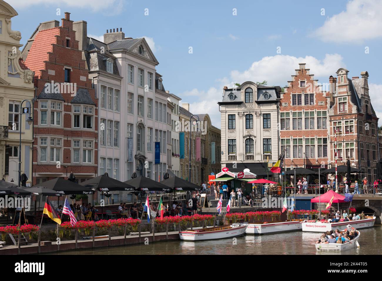 Gent, Belgien Stockfoto