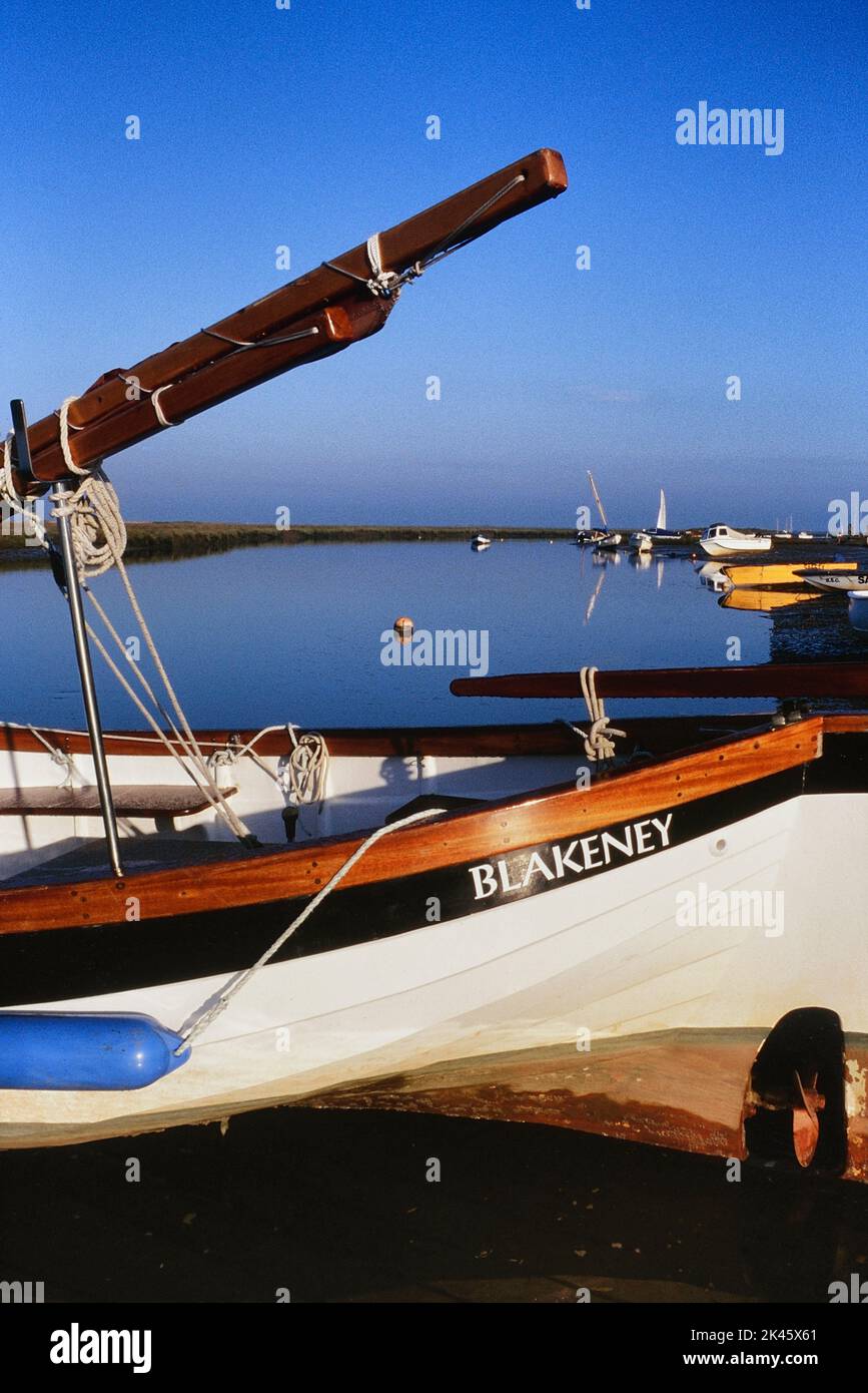 Blakeney Hafen. Norfolk. England. UK Stockfoto