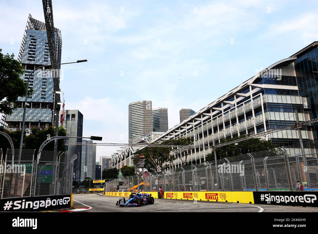 Singapur, 30/09/2022, großer Preis von Singapur, Freitag, 30.. September 2022. Marina Bay Street Circuit, Singapur. Quelle: James Moy/Alamy Live News Stockfoto