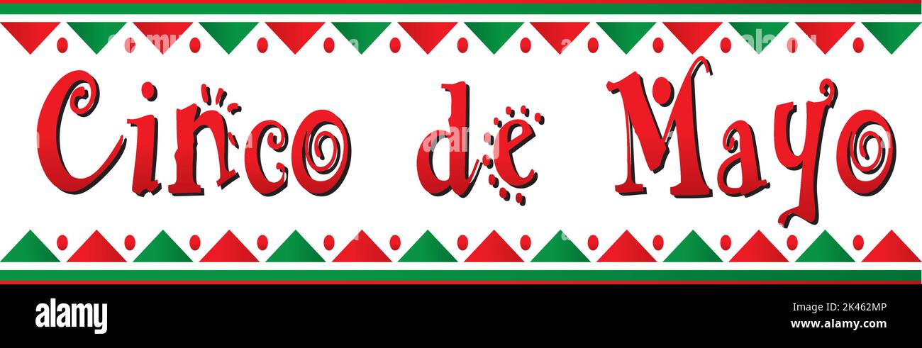 Cinco de Mayo Graphics Stock Vektor