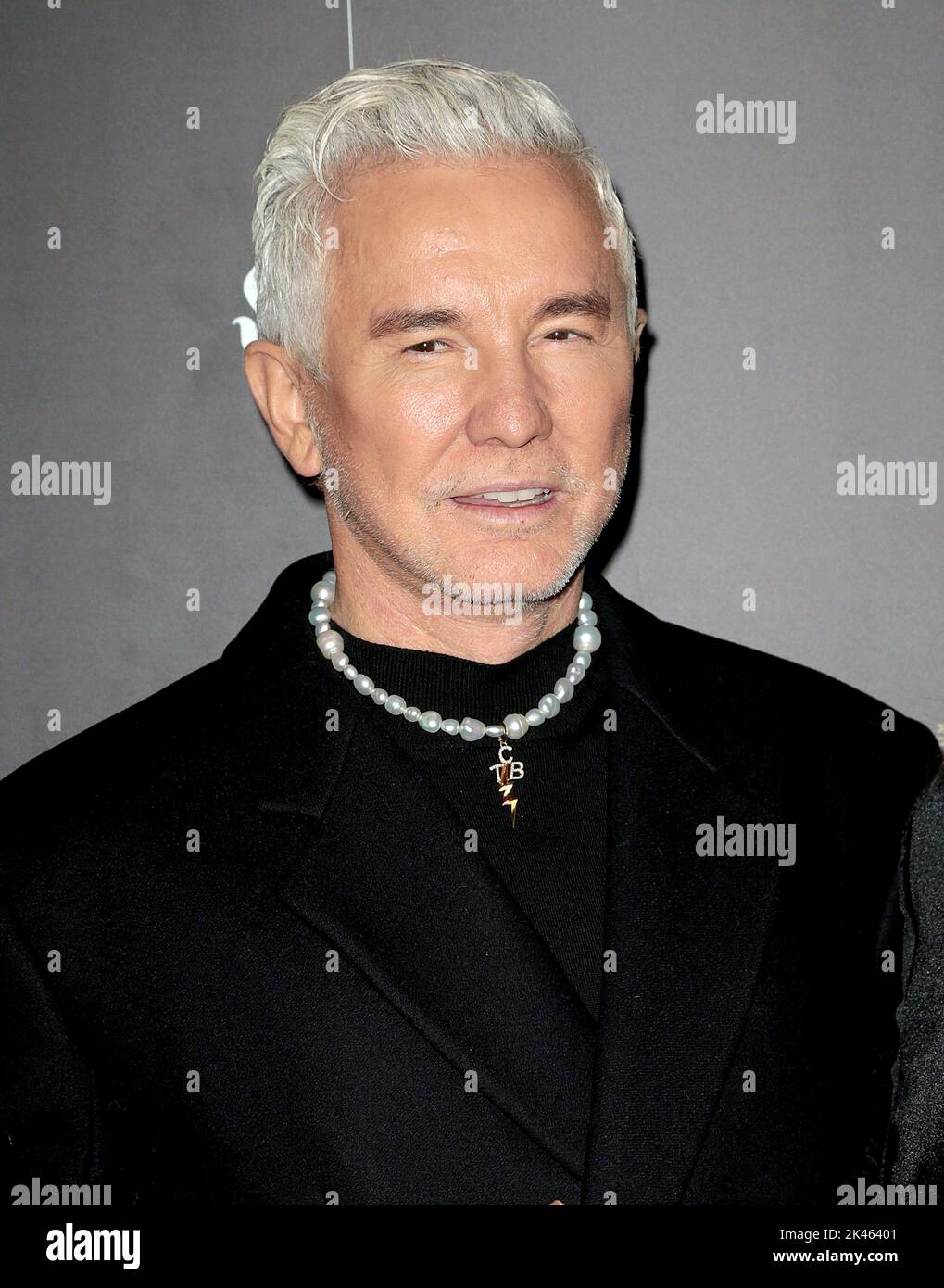 Sep 29, 2022 - London, England, UK - Baz Luhrmann besucht die Galavorstellung im Moulin Rouge, Piccadilly Theatre Stockfoto