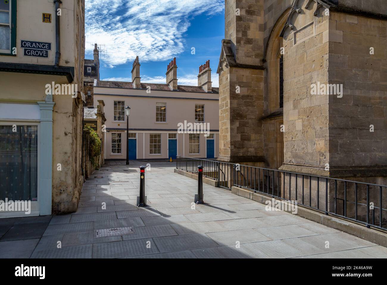 Orange Grove in Bath, Somerset, Großbritannien. Stockfoto