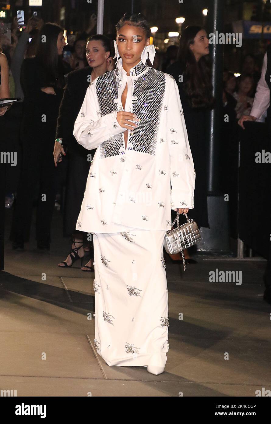 New York, USA. September 29 2022 Lori Harvey nimmt an den Albie Awards